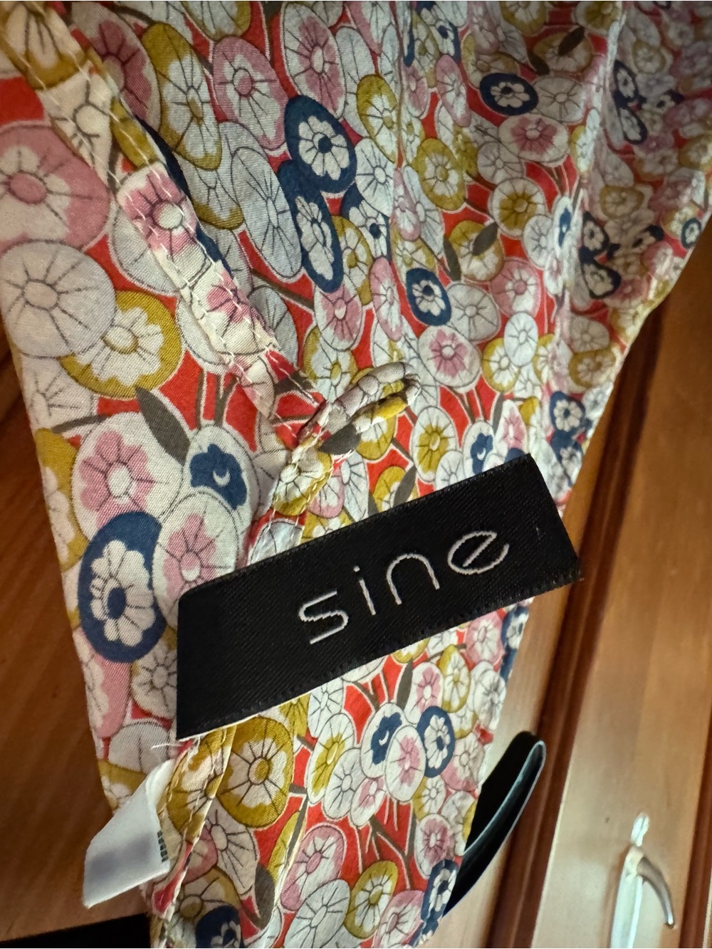 Floral Ruffle Tank Top in Multi-Color - Picture 4 of 5